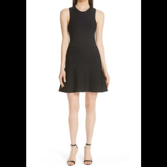 Theory Knit Fit & Flare Dress - Picture 2 of 8